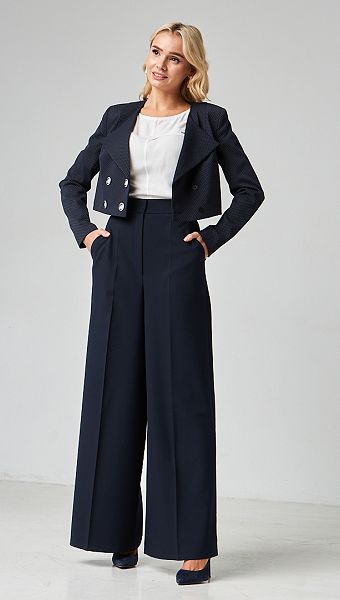 Фото bruki-zenskie-palacco-s-karmanami-sinie-06 товара Брюки женские палаццо с карманами синие0 Фото bruki-zenskie-palacco-s-karmanami-sinie-06 товара Брюки женские палаццо с карманами синие0