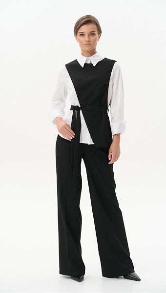 Фото bruki-zenskie-pramye-bazovye-cernye-01 товара Брюки женские прямые базовые черные0 Фото bruki-zenskie-pramye-bazovye-cernye-01 товара Брюки женские прямые базовые черные0