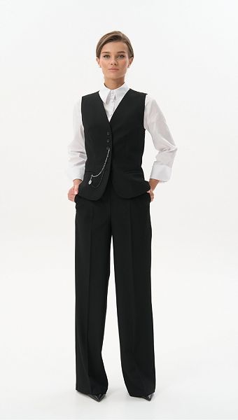 Фото bruki-zenskie-pramye-bazovye-cernye-05 товара Брюки женские прямые базовые черные0 Фото bruki-zenskie-pramye-bazovye-cernye-05 товара Брюки женские прямые базовые черные0