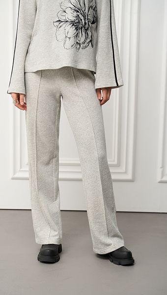 Фото bruki-zenskie-pramye-seryj-melanz-02 товару Штани жіночі прямі сірий меланж0 Фото bruki-zenskie-pramye-seryj-melanz-02 товару Штани жіночі прямі сірий меланж0