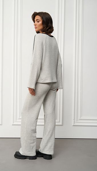 Фото bruki-zenskie-pramye-seryj-melanz-05 товару Штани жіночі прямі сірий меланж0 Фото bruki-zenskie-pramye-seryj-melanz-05 товару Штани жіночі прямі сірий меланж0