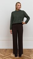 Фото bruki-zenskie-pramye-sokoladnye-01 товару Штани жіночі прямі шоколадні0 Фото bruki-zenskie-pramye-sokoladnye-01 товару Штани жіночі прямі шоколадні0