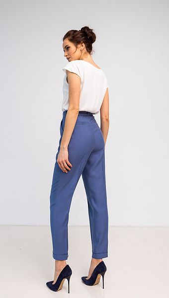 Фото bruki-zenskie-s-manzetami-02 товару Брюки жіночі з манжетами0