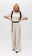 Фото bruki-zenskie-s-poasom-len-01 товару Штани жіночі з поясом льон0