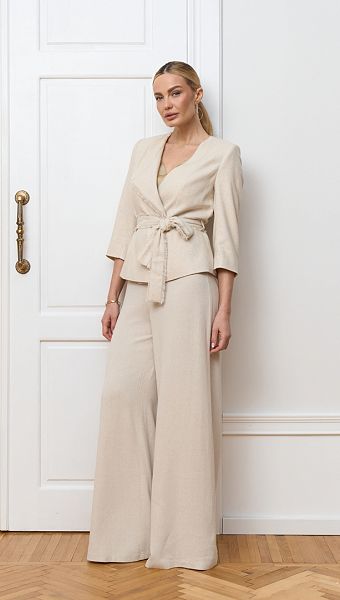 Фото bruki-zenskie-s-poasom-len-3 товара Брюки женские с поясом лен.0 Фото bruki-zenskie-s-poasom-len-3 товара Брюки женские с поясом лен.0