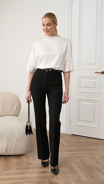 Фото bruki-zenskie-s-vysokoj-posadkoj-cernye-4 товара Брюки женские с высокой посадкой черные0 Фото bruki-zenskie-s-vysokoj-posadkoj-cernye-4 товара Брюки женские с высокой посадкой черные0