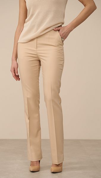 Фото bruki-zenskie-slivocnye-03 товара Брюки женские сливочные0