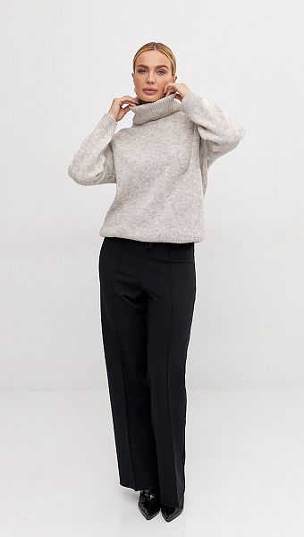 Фото bruki-zenskie-teplye-pramye-cernye-03 товару Штани жіночі теплі прямі чорні0 Фото bruki-zenskie-teplye-pramye-cernye-03 товару Штани жіночі теплі прямі чорні0