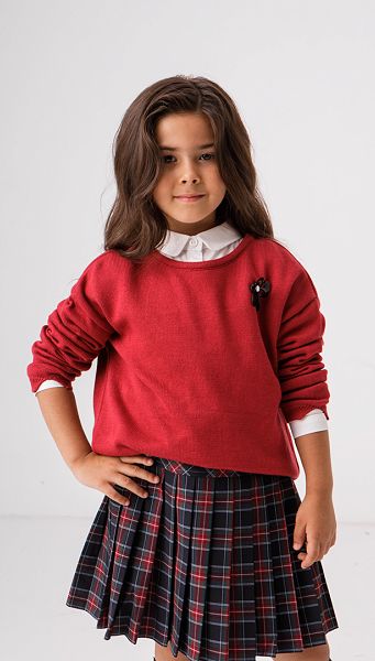 Фото dzemper-dla-devocki-bordovyj-11 товару Джемпер для дівчинки бордовий Фото dzemper-dla-devocki-bordovyj-11 товару Джемпер для дівчинки бордовий