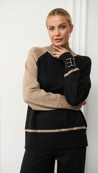 Фото dzemper-trikotaznyj-iz-sersti-kombinirovannyj-01 товару Джемпер трикотажний з вовни комбінований0 Фото dzemper-trikotaznyj-iz-sersti-kombinirovannyj-01 товару Джемпер трикотажний з вовни комбінований0