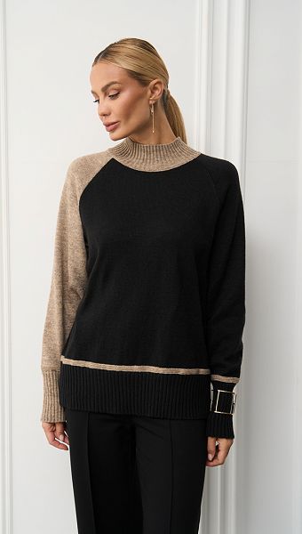 Фото dzemper-trikotaznyj-iz-sersti-kombinirovannyj-04 товару Джемпер трикотажний з вовни комбінований0 Фото dzemper-trikotaznyj-iz-sersti-kombinirovannyj-04 товару Джемпер трикотажний з вовни комбінований0