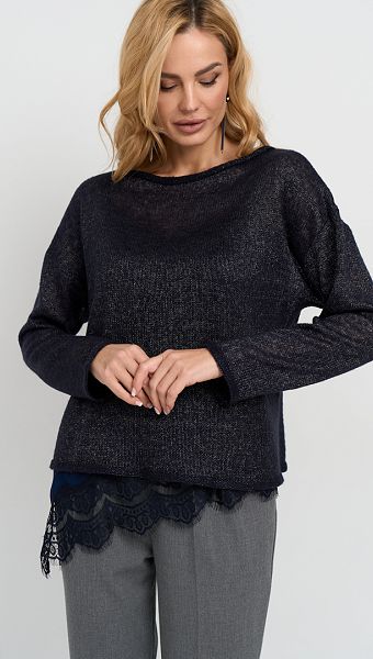 Фото dzemper-zenskij-sinij-pautinka-04 товара Джемпер женский синий паутинка0 Фото dzemper-zenskij-sinij-pautinka-04 товара Джемпер женский синий паутинка0