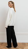 Фото dzemper-zenskij-trikotaznyj-belyj-06 товару Джемпер жіночий трикотажний білий0