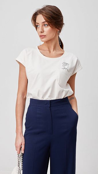 Фото futbolka-oversajz-belaa-s-karmanom-02 товара Футболка оверсайз белая с карманом