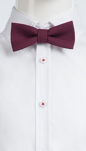 Фото galstuk-babocka-bordovyj-01 товару Краватка метелик бордова0