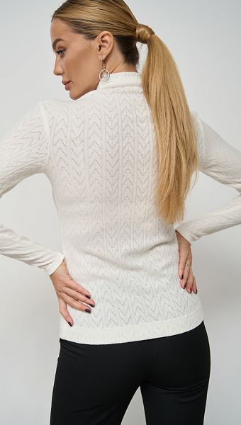 Фото golf-klassiceskij-molocnyj-s-uzorom-05 товара Гольф классический молочный с узором0