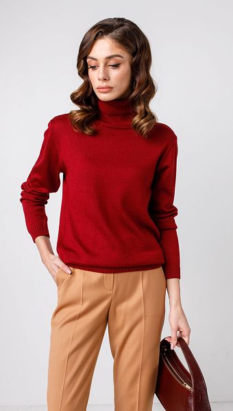 Фото golf-serstanoj-zenskij-bordo-04 товару Гольф вовняний жіночий бордо0 Фото golf-serstanoj-zenskij-bordo-04 товару Гольф вовняний жіночий бордо0