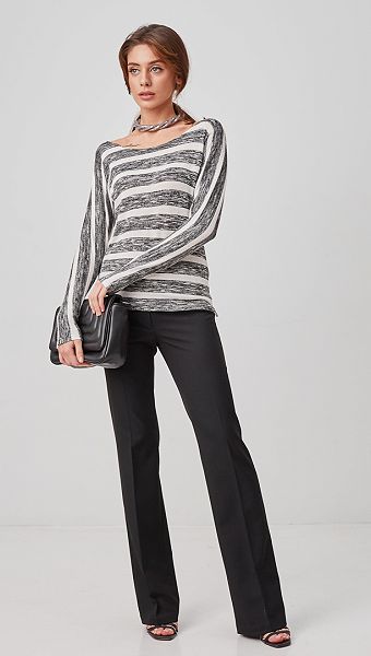 Фото kofta-trikotaznaa-v-polosku-01 товару Кофта трикотажна в смужку0