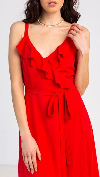 Фото krasnyj-sarafan-na-bretelah-s-volanami-03 товару Червоний сарафан на бретелях з воланами0 Фото krasnyj-sarafan-na-bretelah-s-volanami-03 товару Червоний сарафан на бретелях з воланами0