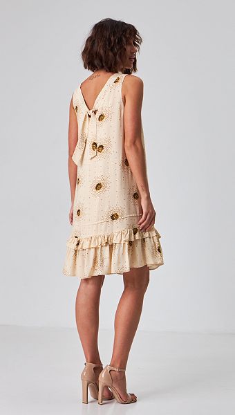 Фото letnij-sarafan-trapecia-bezevyj-04 товару Літній сарафан трапеція бежевий0