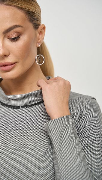 Фото plate---futlar-seroe-05 товару Сукня - футляр сіра0