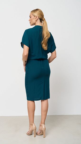 Фото plate-dvuhbortnoe-izumrudnoe-5 товара Платье двухбортное изумрудное0