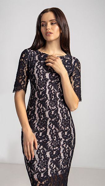 Фото plate-futlar-iz-kruzeva-02 товара Платье-футляр из кружева0