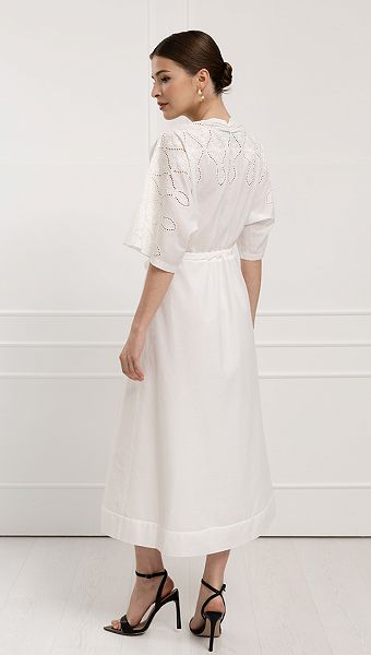 Фото plate-letnee-s-vysivkoj-molocnoe-06 товару Сукня літня з вишивкою молочна0