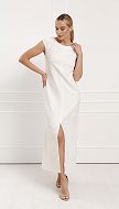 Фото plate-maksi-s-razrezom-molocnoe-04 товара Платье макси с разрезом молочное0