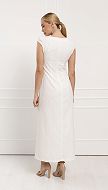 Фото plate-maksi-s-razrezom-molocnoe-06 товара Платье макси с разрезом молочное0