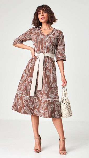 Фото plate-midi-s-vysivkoj-03 товара Платье миди с вышивкой0