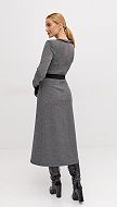Фото plate-midi-seryj-melanz-04 товару Сукня міді сірий меланж0