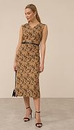 Фото plate-midi-v-cvetocnyj-print-karamelnoe-03 товару Сукня міді в квітковий принт карамельна0
