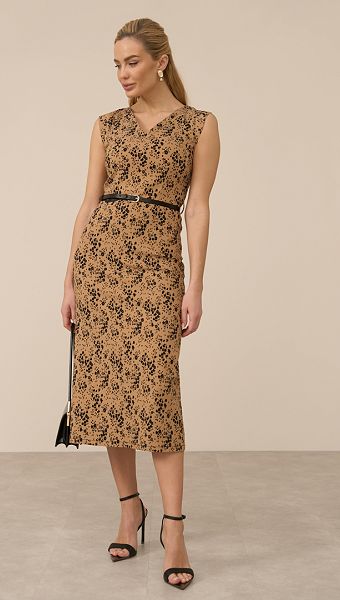 Фото plate-midi-v-cvetocnyj-print-karamelnoe-03 товару Сукня міді в квітковий принт карамельна0 Фото plate-midi-v-cvetocnyj-print-karamelnoe-03 товару Сукня міді в квітковий принт карамельна0