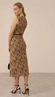 Фото plate-midi-v-cvetocnyj-print-karamelnoe-05 товару Сукня міді в квітковий принт карамельна0