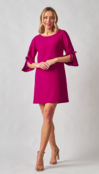 Фото plate-mini-cveta-fuksia-01 товару Сукня міні кольору фуксія