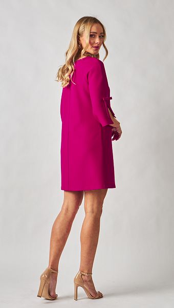 Фото plate-mini-cveta-fuksia-05 товару Сукня міні кольору фуксія0