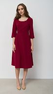 Фото plate-trapecia-malinovoe-03 товару Сукня трапеція малинова0