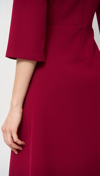 Фото plate-trapecia-malinovoe-06 товару Сукня трапеція малинова0