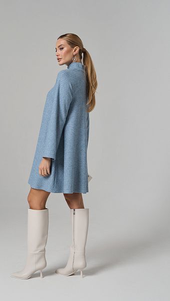 Фото plate-trapecia-trikotaznoe-goluboj-melanz-03 товару Сукня трапеція трикотажна блакитний меланж0 Фото plate-trapecia-trikotaznoe-goluboj-melanz-03 товару Сукня трапеція трикотажна блакитний меланж0