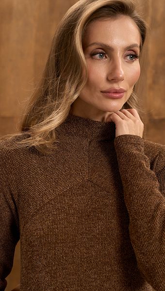 Фото plate-trikotaznoe-koricnevyj-melanz-03 товара Платье трикотажное коричневый меланж0 Фото plate-trikotaznoe-koricnevyj-melanz-03 товара Платье трикотажное коричневый меланж0