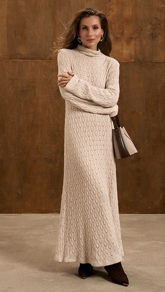 Фото plate-trikotaznoe-maksi-azur-bezevoe-03 товару Сукня трикотажна максі ажур бежева0 Фото plate-trikotaznoe-maksi-azur-bezevoe-03 товару Сукня трикотажна максі ажур бежева0