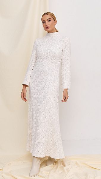 Фото plate-trikotaznoe-maksi-azur-04 товару Сукня трикотажна максі ажур0