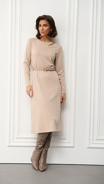 Фото plate-trikotaznoe-s-vyrezom-pesocnoe-03 товару Сукня трикотажна з вирізом пісочна0 Фото plate-trikotaznoe-s-vyrezom-pesocnoe-03 товару Сукня трикотажна з вирізом пісочна0