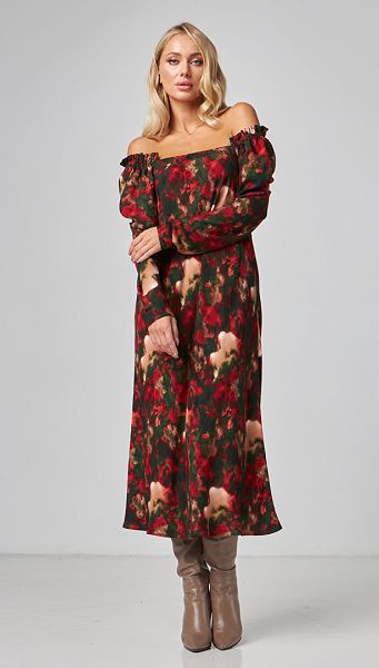 Фото plate-v-cvetocnyj-print-midi-01 товару Сукня в квітковий принт міді Фото plate-v-cvetocnyj-print-midi-01 товару Сукня в квітковий принт міді