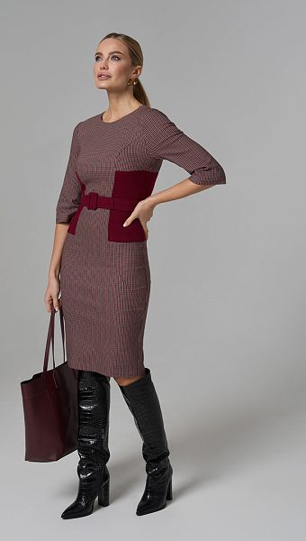 Фото plate-v-gusinuu-lapku-bordo-01 товара Платье в гусиную лапку бордо0 Фото plate-v-gusinuu-lapku-bordo-01 товара Платье в гусиную лапку бордо0