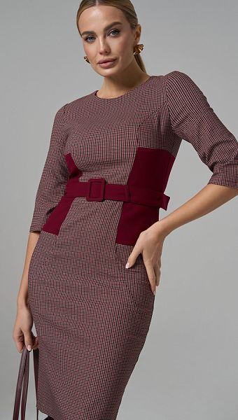 Фото plate-v-gusinuu-lapku-bordo-05 товара Платье в гусиную лапку бордо0 Фото plate-v-gusinuu-lapku-bordo-05 товара Платье в гусиную лапку бордо0