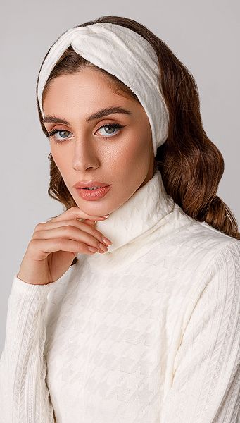 Фото povazka-calma-molocnaa-01 товара Повязка чалма молочная