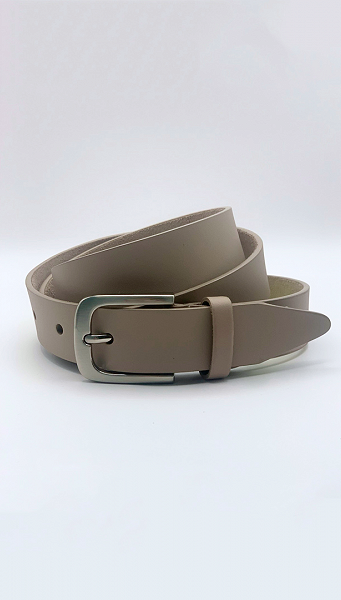 Фото remen-kozanyj-bezevyj-30mm-01 товара Ремень кожаный бежевый 30мм