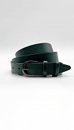 Фото remen-kozanyj-temno-zelenyj-30mm-01 товара Ремень кожаный тёмно-зелёный 30мм